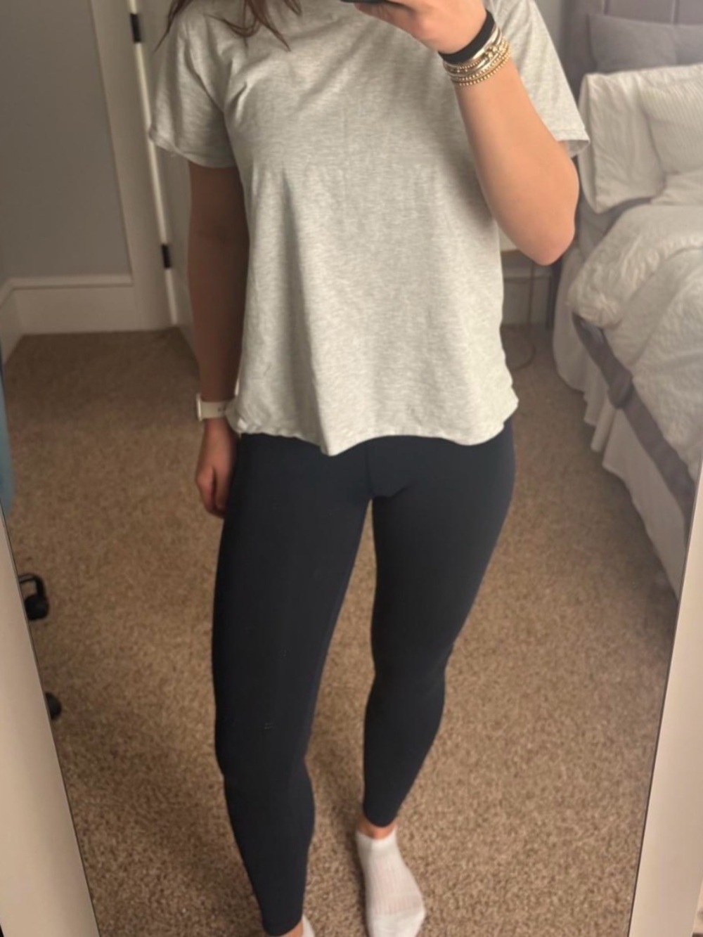 Lululemon Wunder Train Leggings 28” Navy Blue Size 4
